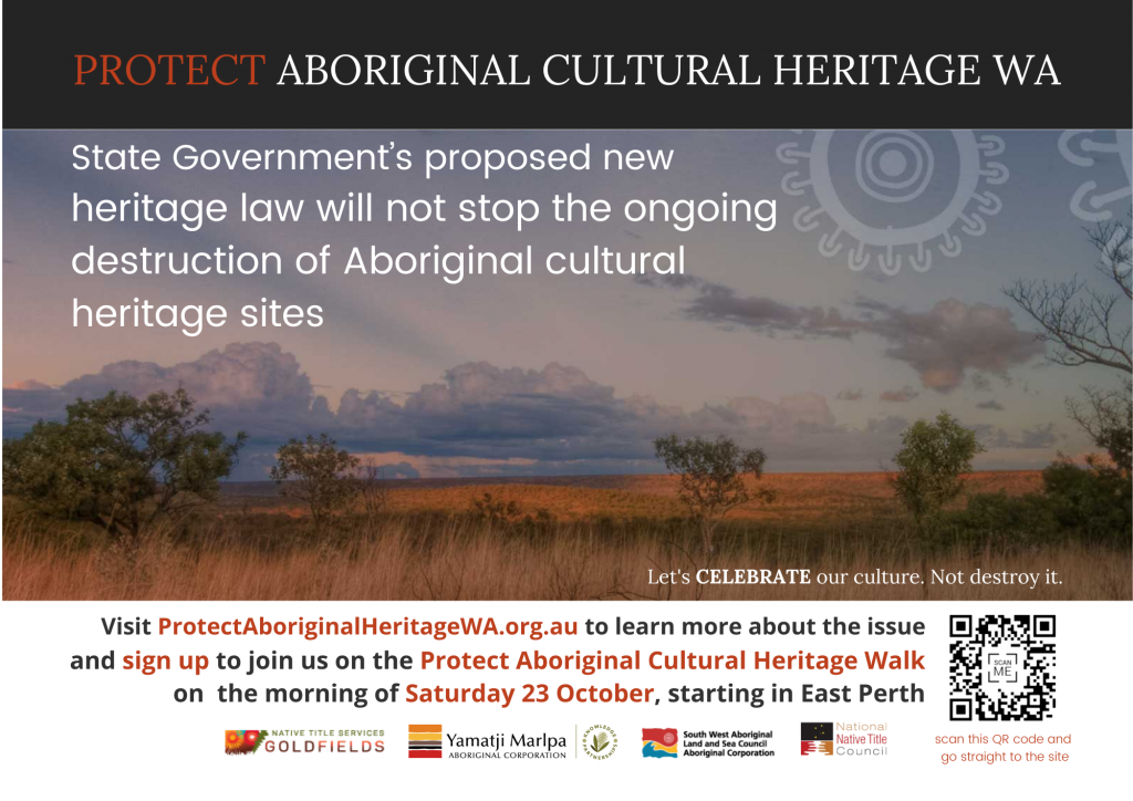Protect Aboriginal Cultural Heritage in WA - Walk With Us - Native ...